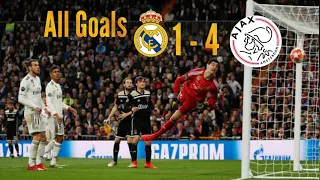 Real Madrid 1:4 Ajax Amsterdam Full Game All Goals Champions-League 2019 HD