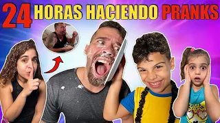 24 HORAS HACIÉNDOLE BROMAS A PAPÁ |4PLUSONE