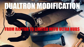 Dualtron Modification - Converting a Dualtron Raptor into a Limited with Ultra Hubs