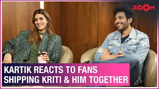 Kartik Aaryan & Kriti Sanon on Shehzada, Aashiqui 3 with Sara Ali Khan, Salman Khan's reaction