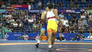 GOLD GR - 67 kg: M. ELSAYED (EGY) v. H. RYU (KOR)