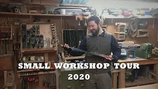 Inside My Small Luthier's Workshop at the End of the Garden