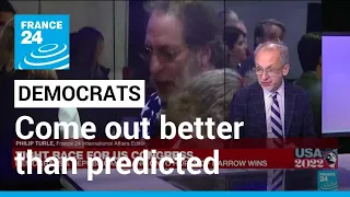 Democrats come out better than predicted • FRANCE 24 English