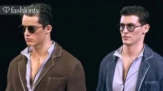 Giorgio Armani Men Spring/Summer 2013 FULL SHOW | Milan Men's Fashion Week | FashionTV FMEN