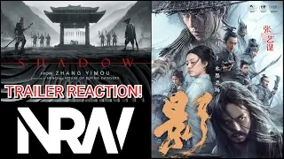 Shadow! From Zhang Yimou! Trailer Reaction! #NRW! #NerdsRuleTheWorld! #martialarts #kungfu