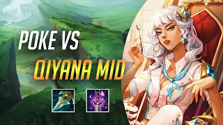 How to Qiyana MID against Poke! | 12.9 Qiyana mid vs Azir