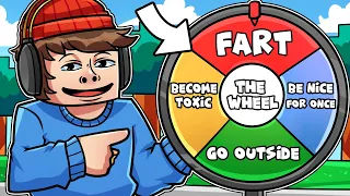 RANDOM WHEEL Gave Me The Most INSANE CHALLENGES in Roblox The Strongest Battlegrounds!