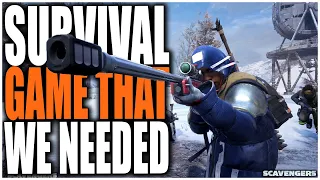 SCAVENGERS THE SURVIVAL GAME WE NEEDED! DIVISION MEETS APEX LEGENDS! IT'S FINALLY HERE (PVE & PVP)