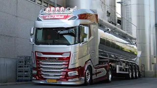 2 DAAGSE ZUIVEL TOUR DOOR BELGIE MET DE NIEUWE DAF XG+ VAN DE GROOT TANK TRANSPORT!!!