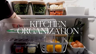 Kitchen Organization Guide (Fridge, Spices, Pantry) *spring cleaning*