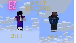 Ich habe einen Welt record ?