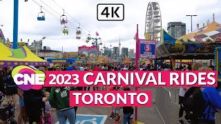 CNE 2023 - Toronto Canadian National Exhibition - Carnival Rides - Part 2