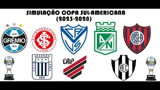 Copa Sul Americana Simulação (2023-2028)