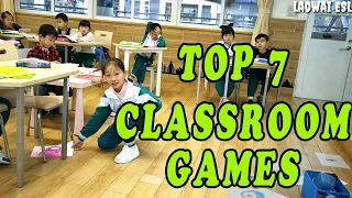 TOP 7 FUN Classroom Games [Kindergarten and primary school]