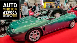 AUTO MOTO D'EPOCA BOLOGNA 2023! ALFA ROMEO SPIDER 916, GTV AND GTA! MODERN CLASSICS