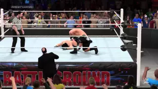 Брок Леснар против Сета Роллинса Матч за чемпионство в тяжелом весе