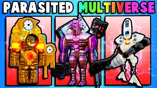 I Used PARASITED MULTIVERSE Units ONLY! (Toilet Verse Tower Defense)