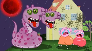 Zombie Apocalypse, Peppa pig Turn Into Horror Zombie🧟‍♀️ | Peppa Pig Funny Animation