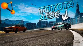 ПОЧТИ ЛУЧШИЙ ДРИФТ В БИМКЕ НА TOYOTA AE86!! [Beam NG Drive]