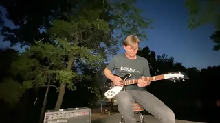 RICKENBACKER 620 Guitar Improv ROOFTOP AT SUNSET // Relaxing Guitar Music SUMMER SOLSTICE 2020☀️🌖✨