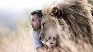 The unbelievable bond between a man and his LIONS!