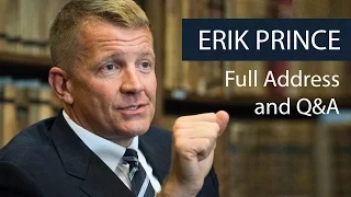 Erik Prince | Full Address and Q&A | Oxford Union