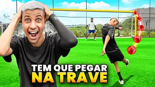 O GOL SÓ VALE SE BATER NA TRAVE OU NO TRAVESSÃO!