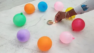 Balloon Circle vs Chakri - Diwali Special Experiment