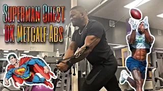 Superman Chest & DK Metcalf Abs | Full Workout | First Day Back in the Gym...