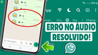 Como Resolver BUG de áudio do GB WATTS (2024) whatsappgb erro no áudio