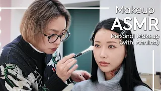 ASMR MAKEUP KOREAN personal makeup(feat. tattooist LINA)