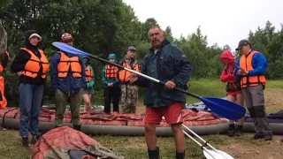 Сплав по реке Тудовка и Волга!