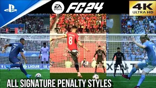 EA SPORTS FC 24 | All Signature Penalty Styles