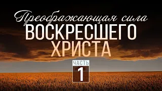 Преображающая сила Воскресшего Христа // Часть 1 (Виталий Рожко)