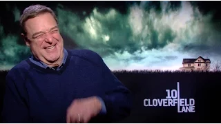 10 CLOVERFIELD LANE interviews - John Goodman, Mary Elizabeth Winstead, Gallagher Jr, Trachtenberg