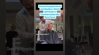 Watch Jeff Kober transform into New Cyrus! #cyrusrenault #gh #generalhospital #daytime #ghspoilers