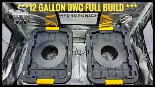 How To Build A 12 Gallon DWC Tote | Parts List | #Hydroponics