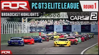 Project CARS 2 | AOR PC GT3 Elite League: S8 Round 1 - Imola (Broadcast Highlights)