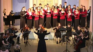 John Rutter - Look at the world (University choir Benedictus, Slovakia)