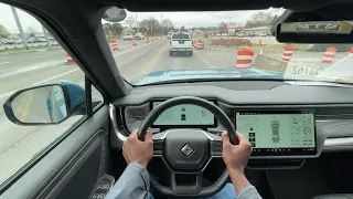 2022 Rivian R1T Launch Edition POV Test Drive (FOUR Electric Motors!)