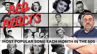 Reaction To Most Popular Song Each Month Of The 50s | Red Reacts