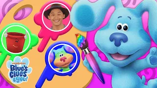 Guess The Missing Color Game #10 w/ Rainbow Puppy & Blue! 🌈 | Blue's Clues & You!