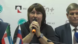 1. Пресс-конференция Елены Вяльбе в минспорте Хакасии 12 октября 2016