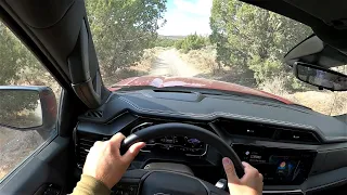 2022 GMC Sierra AT4X Off-Road POV Drive: Is The AT4X Trail Ready?