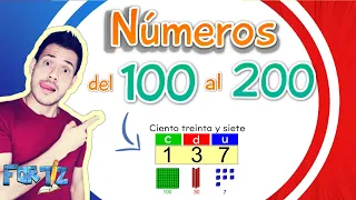 NÚMEROS DEL 100 AL 200 | APRENDE FÁCIL CONMIGO 😀