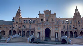 Sevilla, Plaza de España. Starwars film location.