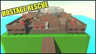 Hostage Rescue from Island Castle - Ancient Warfare 3 Battle Simulator