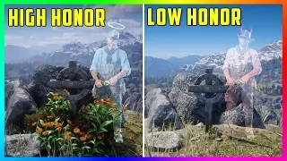 What Happens If You Visit Arthur's Grave With HIGH Honor Vs LOW Honor In Red Dead Redemption 2?