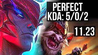 YONE vs KLED (TOP) | 5/0/2, 300+ games | NA Grandmaster | 11.23