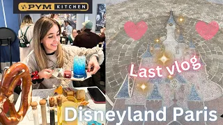 Disneyland paris 2024 vlog last day: PYM kitchen lunch and feedback fleur de lys, chill day